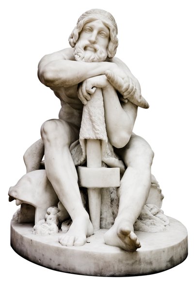 Thor Çekiçle Dinleniyor by Hermann Ernst Freund