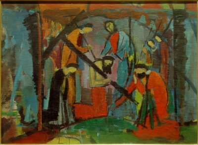 Haçı Taşımak II by Hermann Stenner