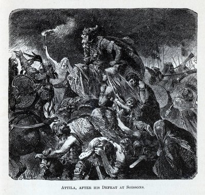 Atilla, Soissons