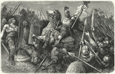 Belisarius, Roma'da Ostrogotlara saldırıyor, 536 by Hermann Vogel