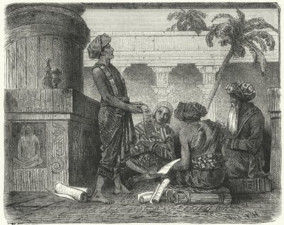 Eski Hindistan'da Brahmanlar by Hermann Vogel