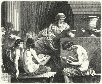 Atina Milletvekili Solon by Hermann Vogel