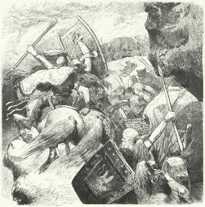Barbar Göçleri, 4. - 6. Yüzyıl by Hermann Vogel