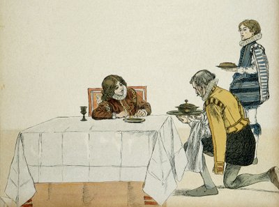 Henüz kral olmayan genç Louis XIII (1601-1643), babası IV. Henry