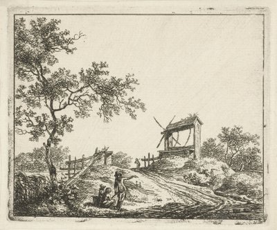 Kuyu ile manzara Altı manzara (dizi başlığı) by Hermanus Fock
