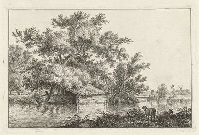 Tekne evinde tekne by Hermanus Fock