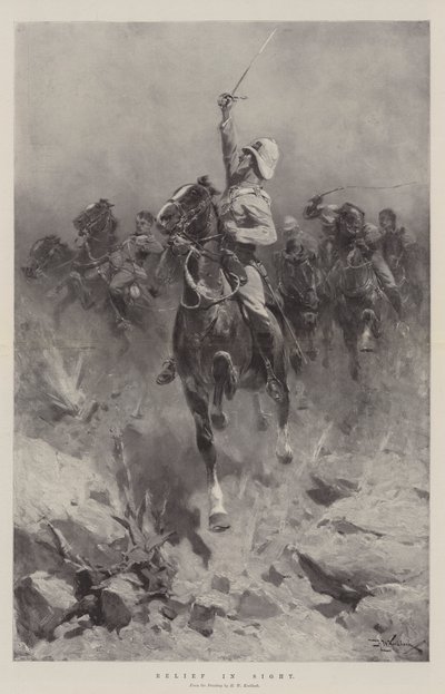 Görüşte Rölyef by Hermanus Willem Koekkoek
