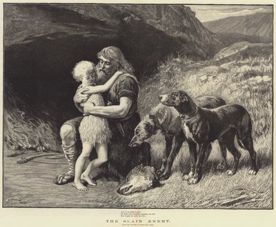 Öldürülen Düşman (gravür) by Heywood (after) Hardy