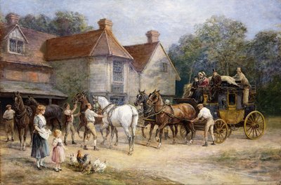 Atları Değiştirmek, by Heywood Hardy