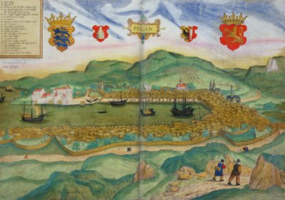 Georg Brau (1541-1622) ve Franz Hogenberg (1535-90) c.1571-1600 tarafından 