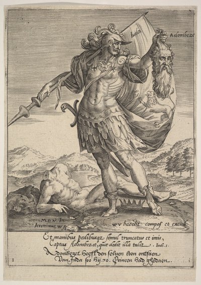 Adonibezek Başkanı ile Yahuda, Willem van Haecht