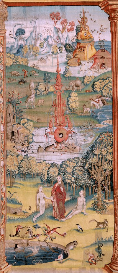 Flaman halısı. Hieronymus Bosch
