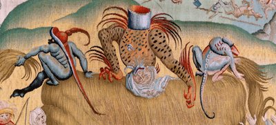 Flaman halısı. Hieronymus Bosch