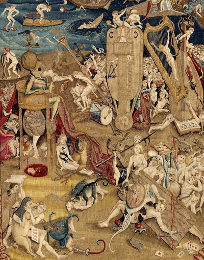 Dünyevi Zevkler Bahçesi. CA. 1560 (goblen) by Hieronymus (after) Bosch