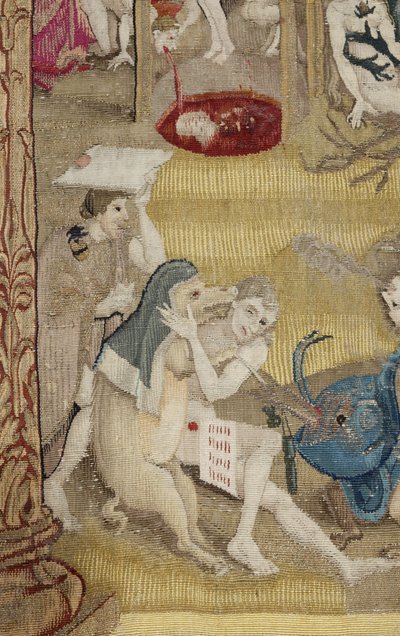 Dünyevi Zevkler Bahçesi. CA. 1560 (goblen) by Hieronymus (after) Bosch