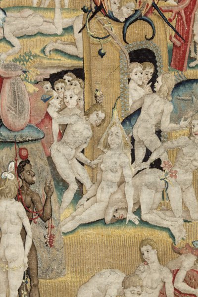 Dünyevi Zevkler Bahçesi. CA. 1560 (goblen) by Hieronymus (after) Bosch