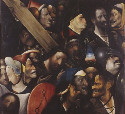 Haçı taşıyan İsa, 1515-1516 by Hieronymus Bosch
