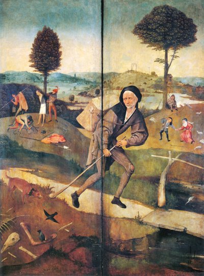 saman arabası by Hieronymus Bosch