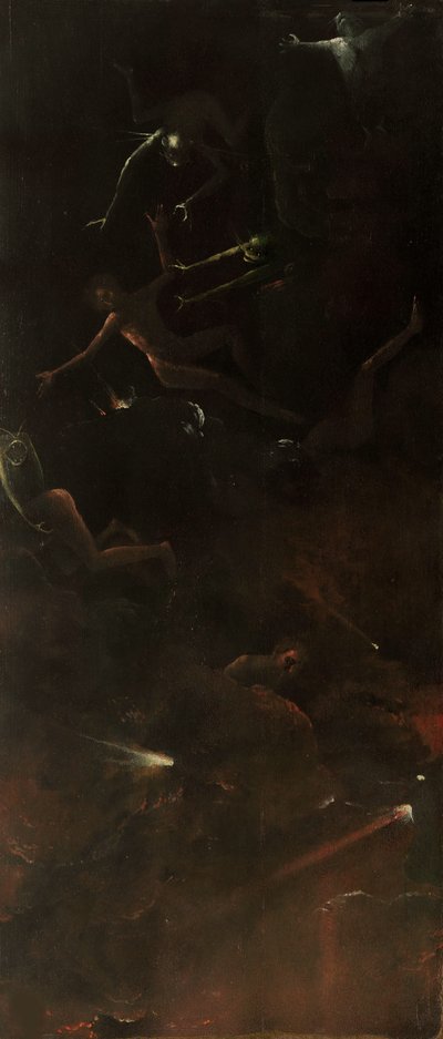 Dört Ahiret Görüşü, yaklaşık 1490-1510. by Hieronymus Bosch