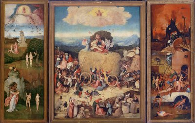 Haywain, 1515 (ayrıca bkz. 37911) by Hieronymus Bosch