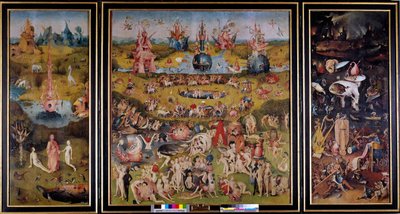Dünyevi Zevkler Bahçesi by Hieronymus Bosch