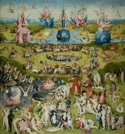 Dünyevi Zevkler Bahçesi by Hieronymus Bosch