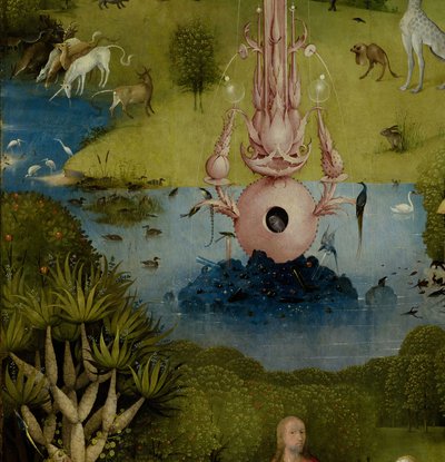 Dünyevi Zevkler Bahçesi, 1490-1500 by Hieronymus Bosch