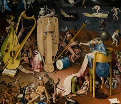 Dünyevi Zevkler Bahçesi, 1490-1500 by Hieronymus Bosch