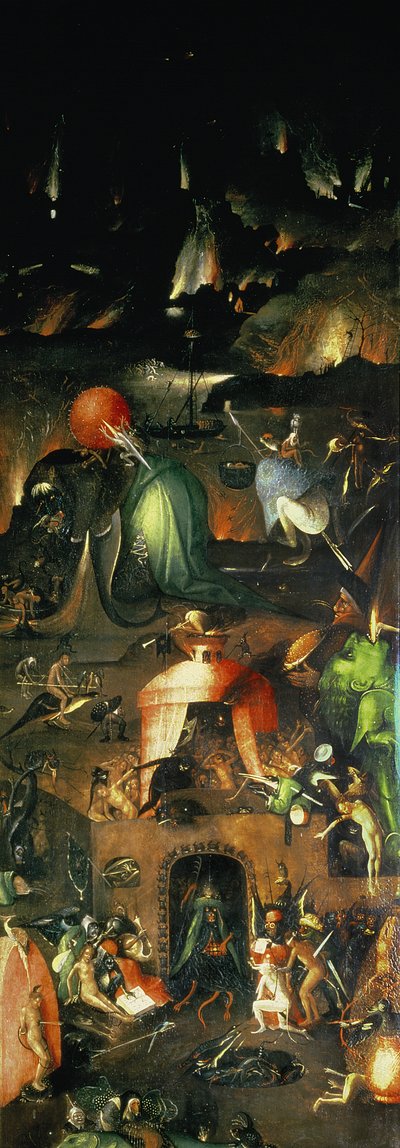 Son Yargı (Altarpiece): Sağ Kanadın İçi by Hieronymus Bosch