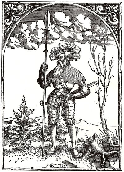 Savaş Koşumlu Şövalye by Hieronymus Deckinger