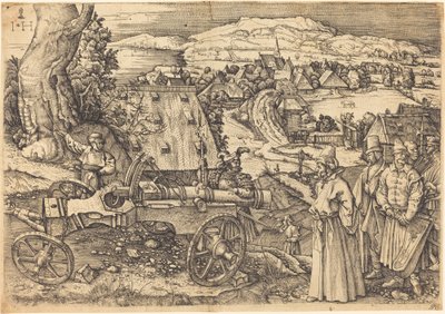 Büyük Top by Hieronymus Hopfer after Albrecht Dürer