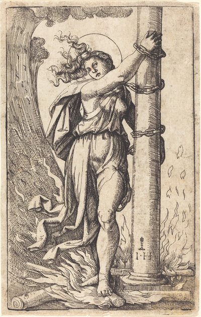 Metanet by Hieronymus Hopfer after Marcantonio Raimondi