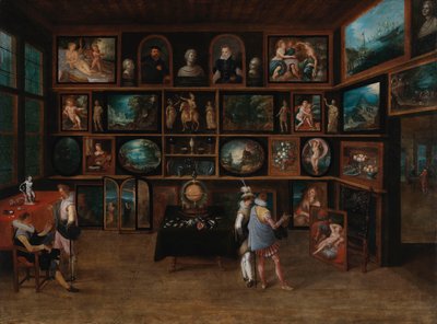 Bir Galeride Bilenler, 17. yüzyılın ilk üçte biri.. by Hieronymus II . Francken