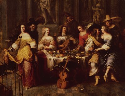 tatil yemeği by Hieronymus Janssens