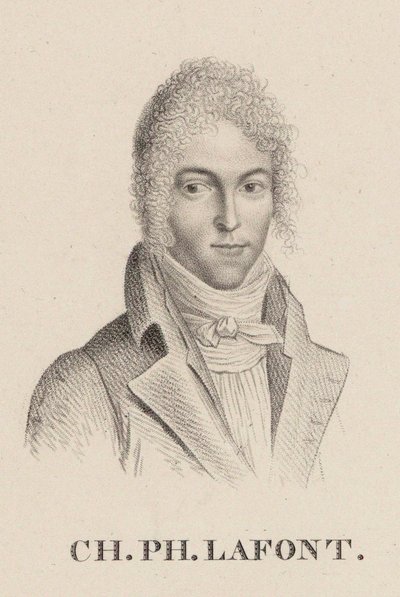 Kemancı ve besteci Charles Philippe Lafont 1781-1839