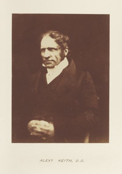 [Alexander Keith, D.D.] by Hill and Adamson