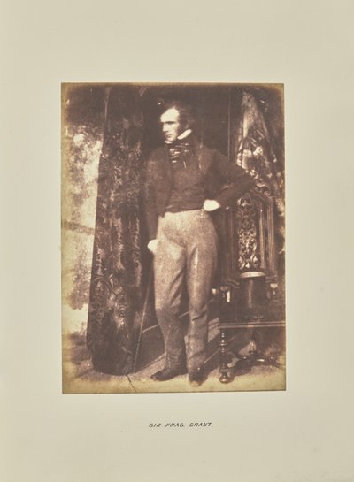 [Sir Francis Grant] by Hill and Adamson