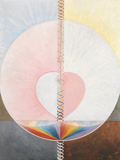 Grup IXUW, No. 25, The Dove, No. 1. by Hilma af Klint