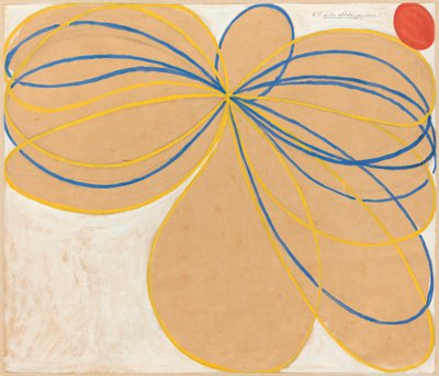 Grup V, Yedi Köşeli Yıldız, No. 1 (WUS/Yedi Köşeli Yıldız Serisi) by Hilma af Klint