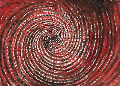 Çiçeklere ve Ağaçlara Bakış, 1922. by Hilma af Klint