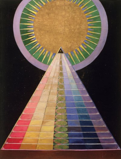 Bir dizi sunak resminden İsimsiz No. 1, 1915 by Hilma af Klint