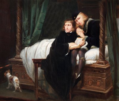 Kuledeki Prensler by Hippolyte (1797 1856) (after) Delaroche
