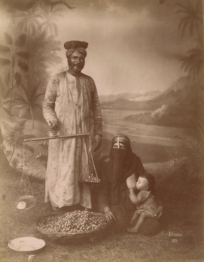 Orta Doğu Ailesi by Hippolyte Arnoux