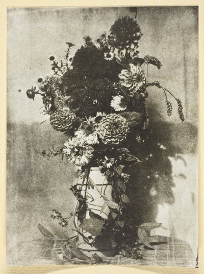 Çiçek buketi by Hippolyte Bayard