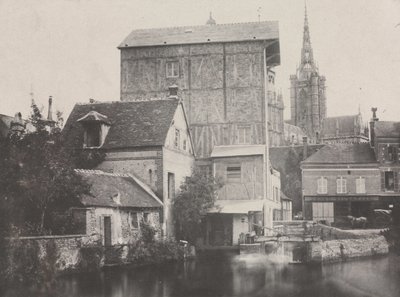 Evreux manzarası by Hippolyte Bayard
