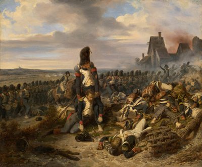 Savaş Sahnesi, c. 1825. by Hippolyte Bellange