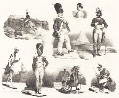 Sekiz Vinyet by Hippolyte Bellange
