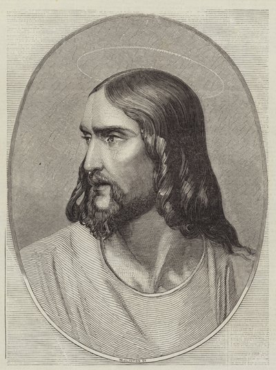 ಸಂರಕ್ಷಕ ಟರ್ಕಿಯ ಮುಖ್ಯಸ್ಥ by Hippolyte Delaroche