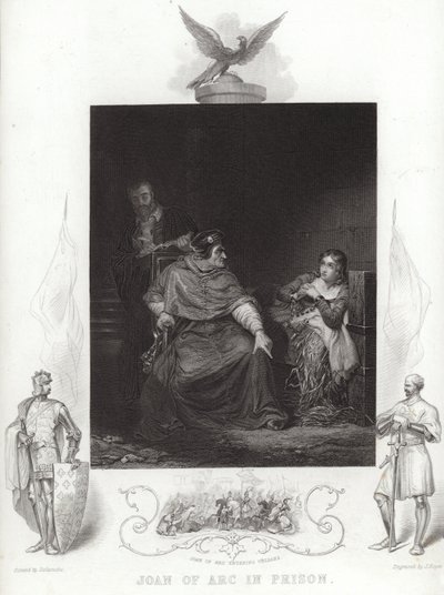 Joan of Arc hapiste by Hippolyte Delaroche
