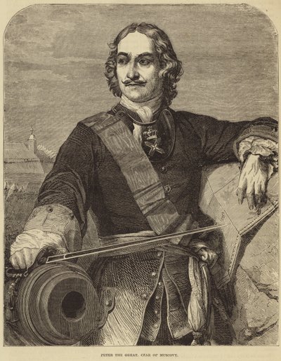 Büyük Peter by Hippolyte Delaroche